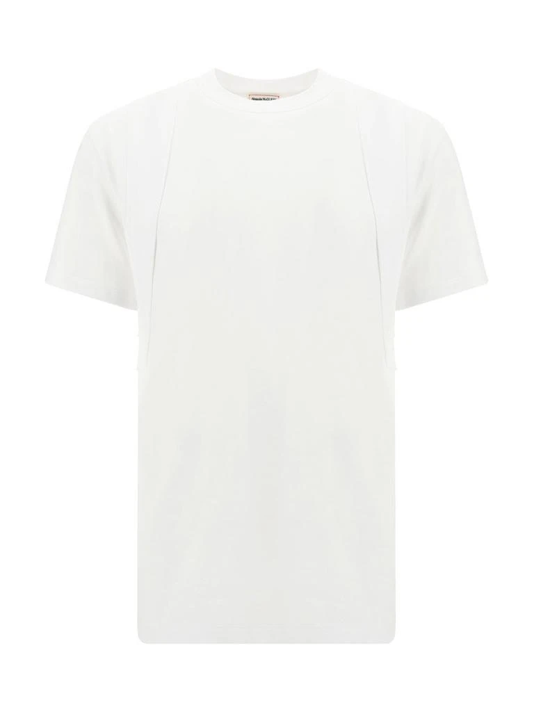 商品Alexander McQueen|Alexander McQueen Short-Sleeved Crewneck T-Shirt,价格¥2420,第1张图片