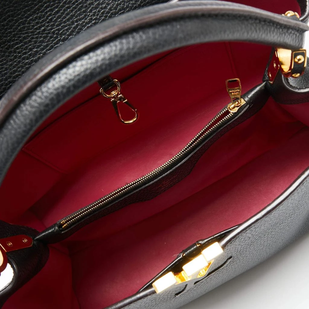 Louis Vuitton Black Taurillon Leather Capucines MM Bag 商品
