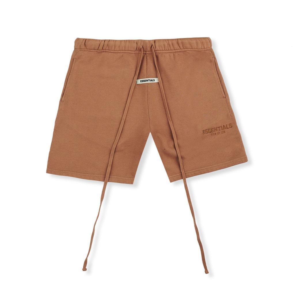 商品Essentials|Fear Of God Essentials Brown Shorts,价格¥1032,第1张图片