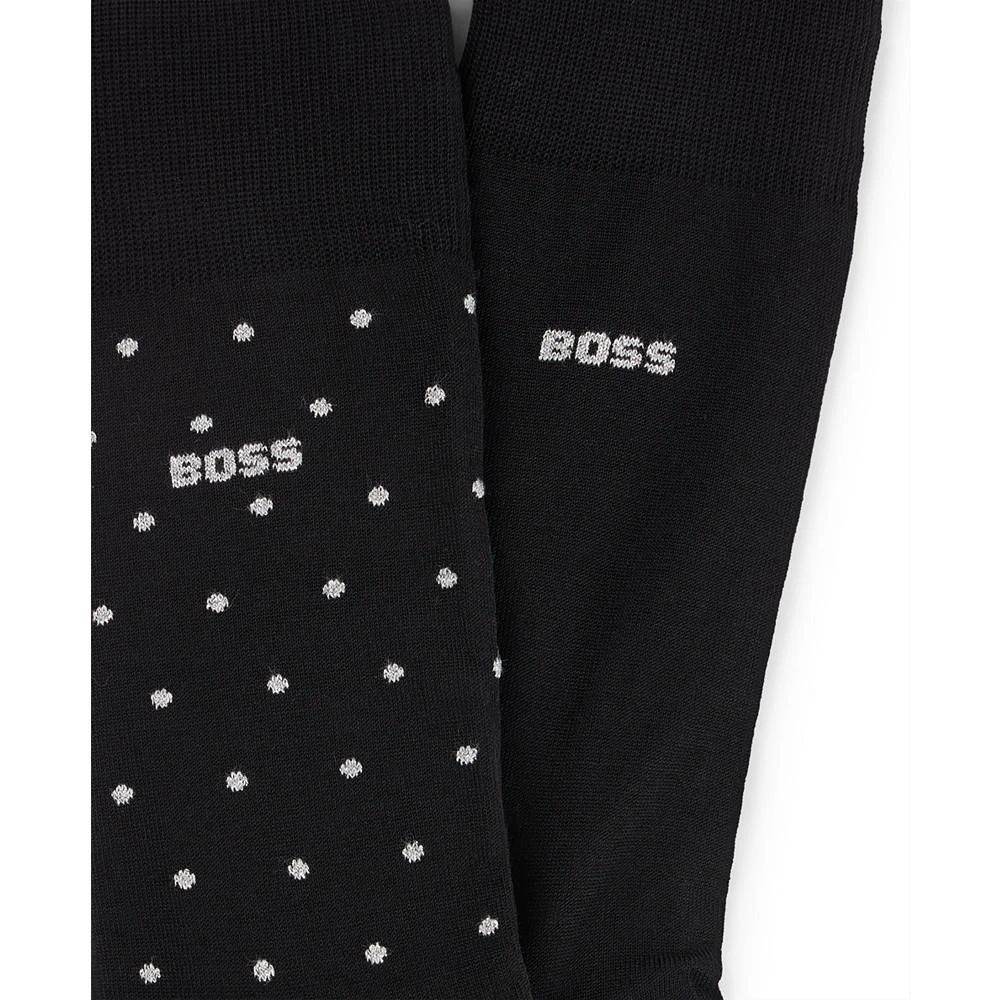 商品Hugo Boss|Men's Regular-Length Socks, Pack of 2,价格¥129,第2张图片详细描述