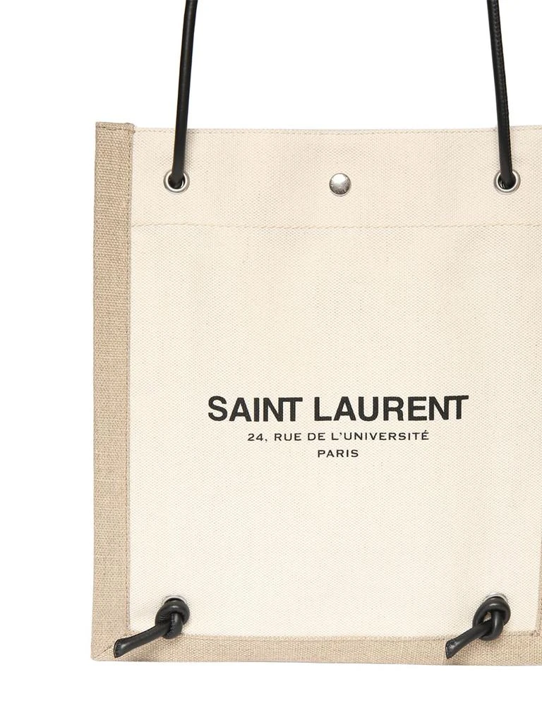 商品Yves Saint Laurent|Flat Canvas Bag,价格¥6055,第3张图片详细描述