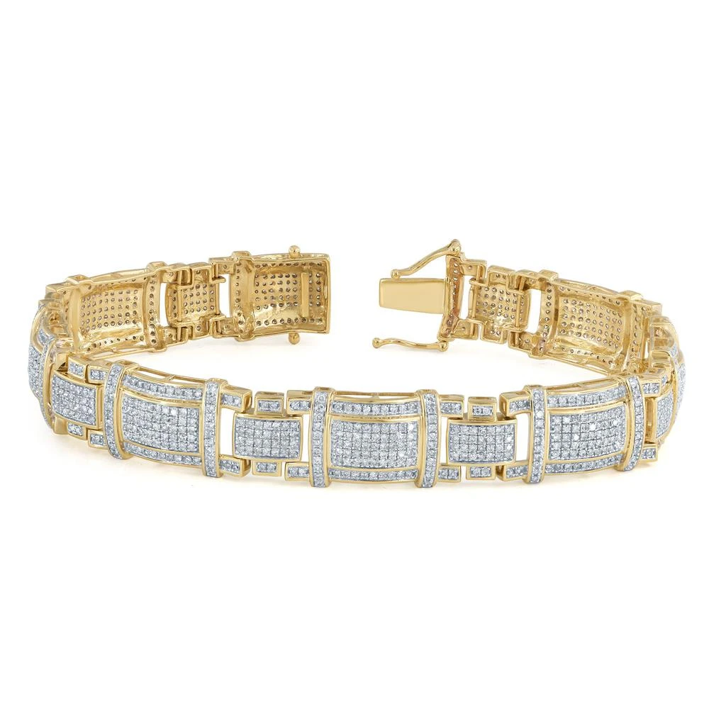 商品Monary|10K Yellow Gold Bracelets with 4.69 ct. Diamonds,价格¥39932,第1张图片