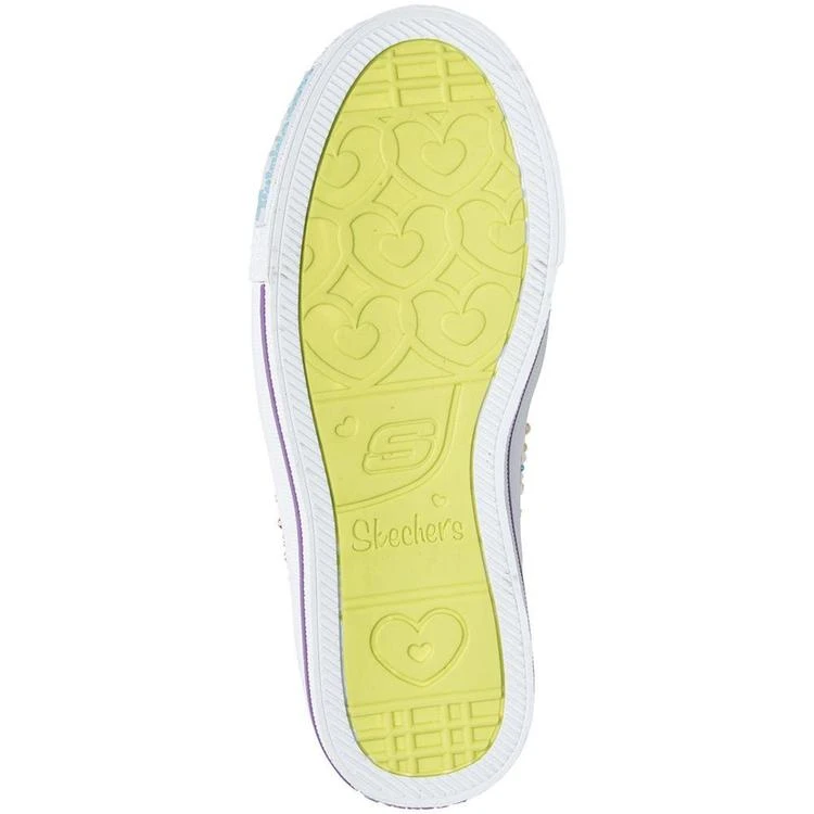女小童Little Girls' Twinkle Toes: Shuffles - Glitter Ombre Light-Up Casual Sneakers from Finish Line 商品