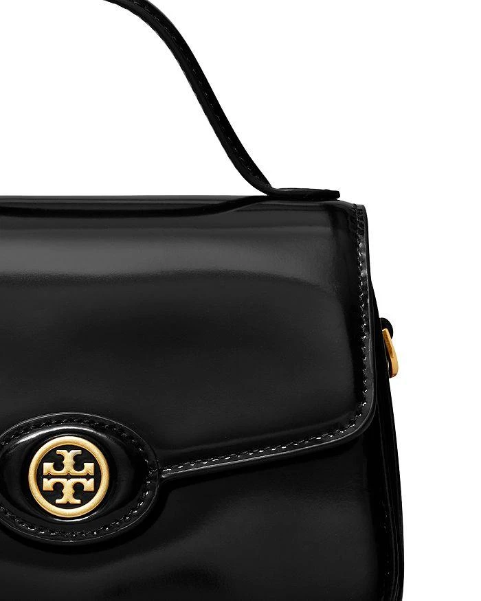 商品Tory Burch|Small Robinson Spazzolato Top Handle Bag,价格¥1886,第4张图片详细描述