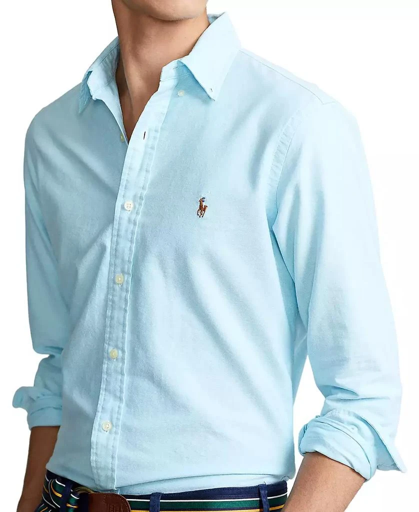 商品Ralph Lauren|Men's Classic Fit Long Sleeve Oxford Shirt,价格¥949,第3张图片详细描述