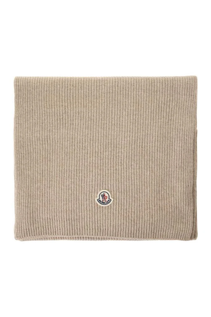 商品Moncler|MONCLER Cashmere-blend scarf,价格¥2721,第2张图片详细描述