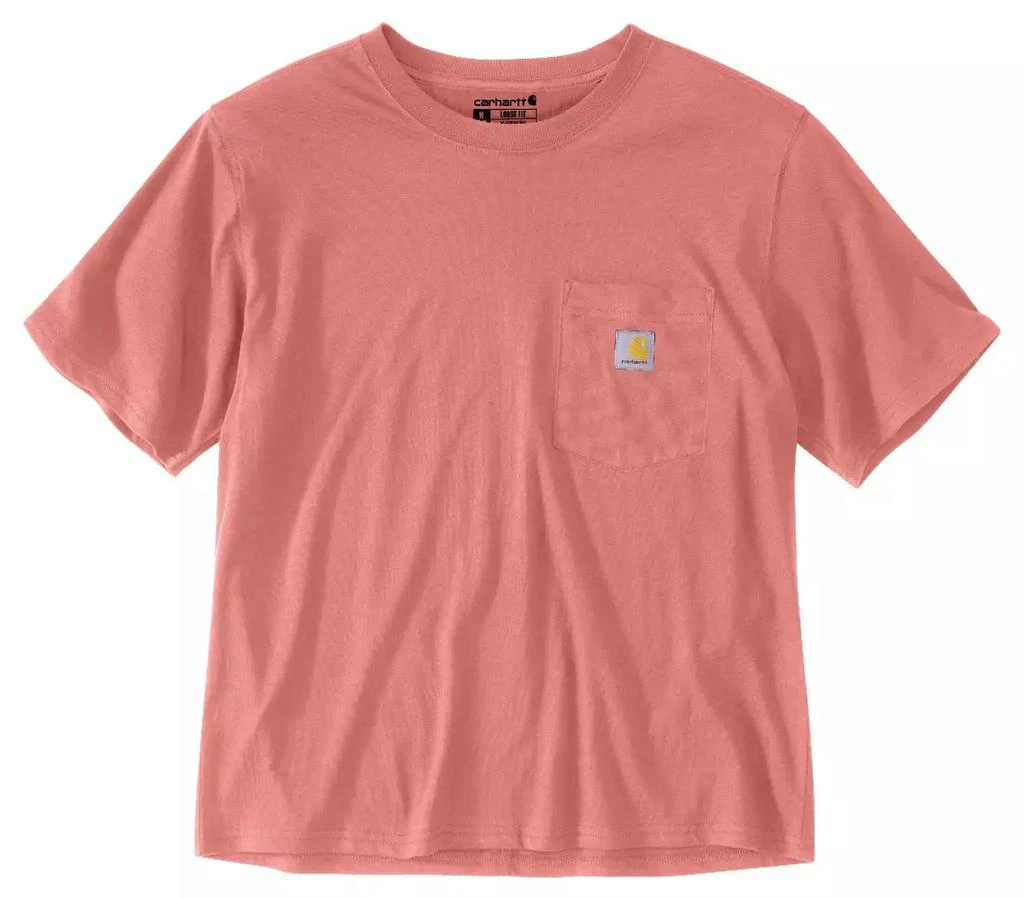 商品Carhartt|Carhartt Women's Boxy Fit Short Sleeve Tee,价格¥206,第1张图片详细描述