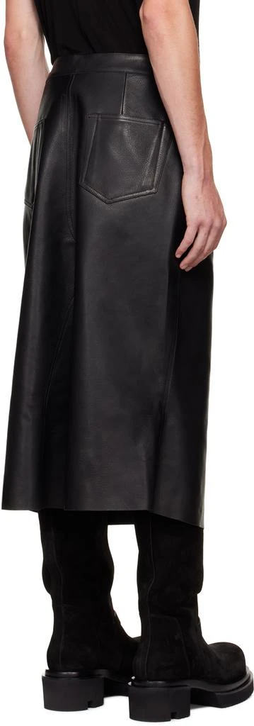 商品Rick Owens|Black Godet Midi Skirt,价格¥6908,第3张图片详细描述