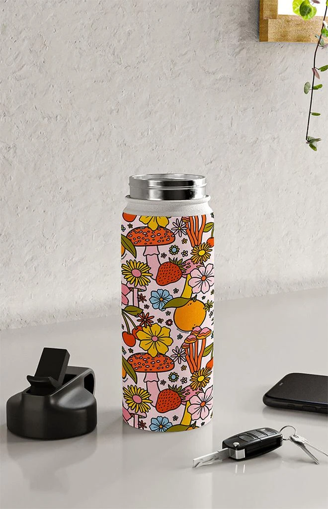 商品DENY Designs|Doodle By Meg Summertime Water Bottle,价格¥405,第2张图片详细描述