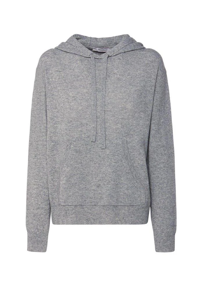 商品Max Mara|Max Mara Leisure Drawstring Long-Sleeved Hoodie,价格¥2944,第1张图片