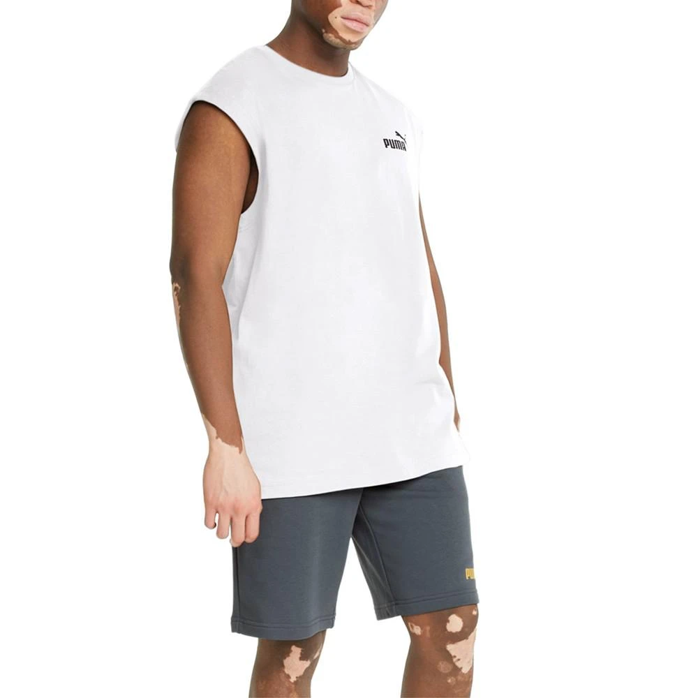 商品Puma|Men's Ess Logo Graphic Sleeveless T-Shirt,价格¥111,第3张图片详细描述