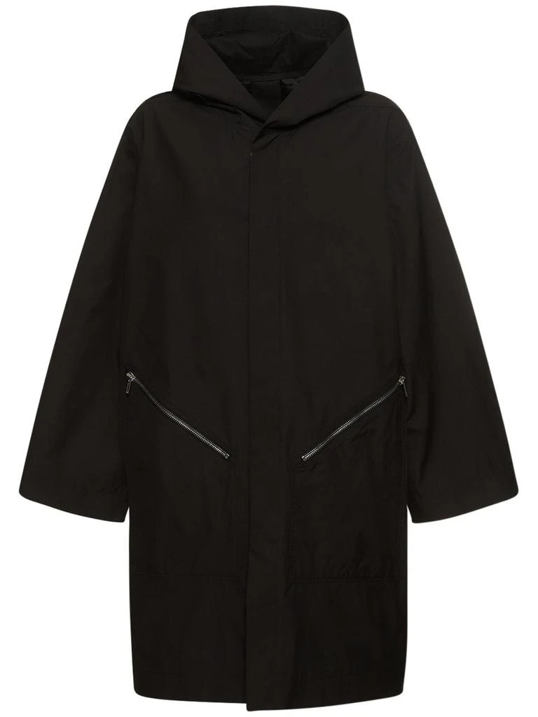 商品Rick Owens|Hooded Crepe Taffeta Raincoat,价格¥7448,第1张图片