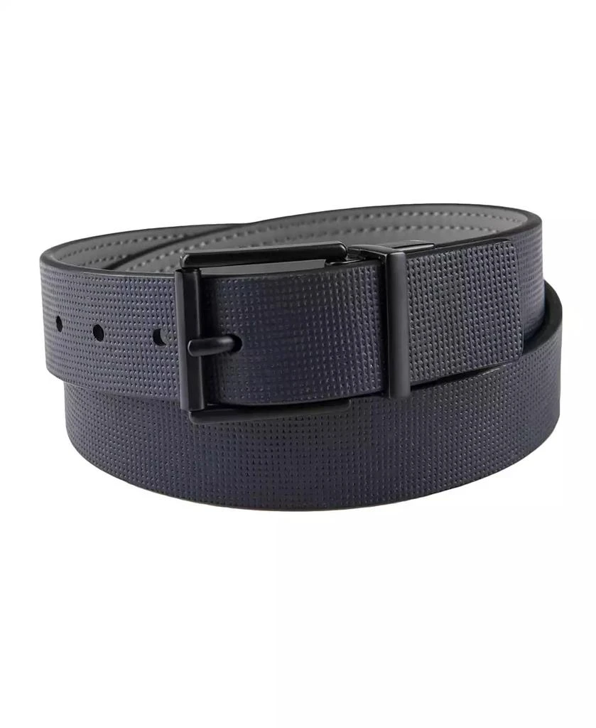 商品Calvin Klein|Big Boys Casual Two-in-One Reversible Roller Bar Buckle Jean Belt,价格¥168,第2张图片详细描述