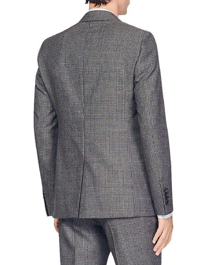 商品Sandro|Formal Houndstooth Classic Fit Suit Jacket ,价格¥2787,第2张图片详细描述