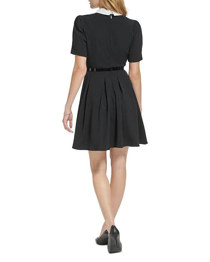 商品Karl Lagerfeld Paris|Belted Scuba Crepe Dress,价格¥332,第2张图片详细描述