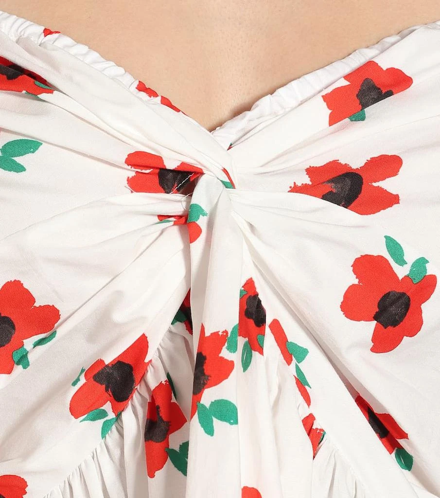 商品CAROLINE CONSTAS|Onira floral cotton top,价格¥2544,第4张图片详细描述