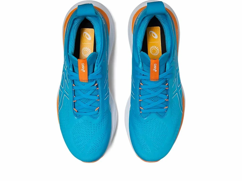 商品Asics|Men's Gel Nimbus 25 Running Shoes In Island Blue/sun Peach,价格¥1008,第5张图片详细描述
