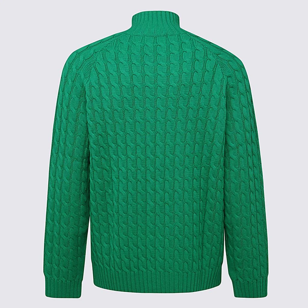 商品JW Anderson|J.W. ANDERSON GREEN MERINO WOOL JUMPER,价格¥2555,第2张图片详细描述