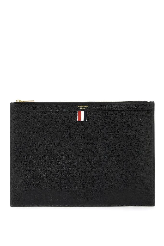 商品Thom Browne|Leather Medium Document Holder,价格¥3816,第1张图片