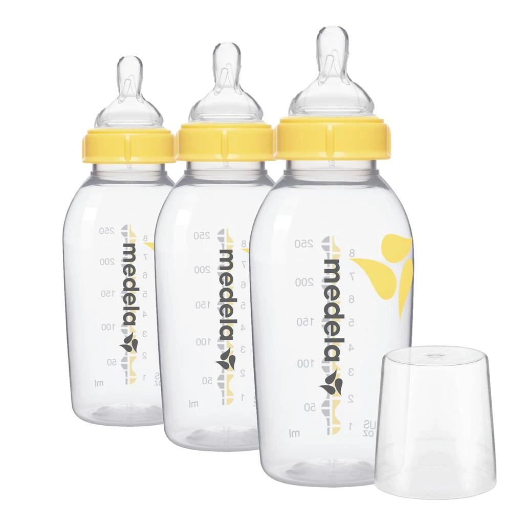 商品Medela|Medela Breastmilk Bottle Set, 8 Ounce,价格¥126,第1张图片