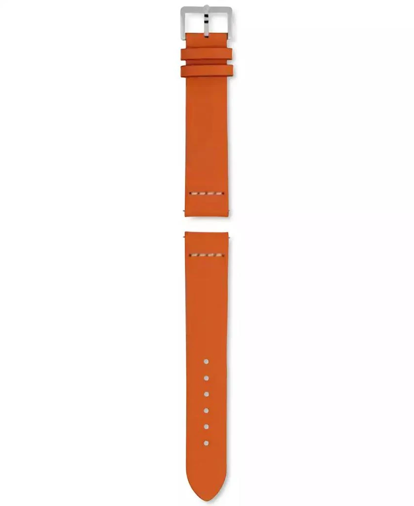 商品Rado|Captain Cook Orange Leather Watch Strap 37mm,价格¥692,第1张图片