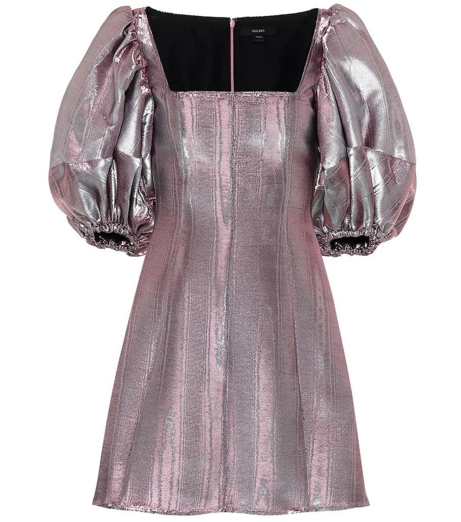 商品ELLERY|Lady D'arbanville metallic minidress,价格¥4280,第1张图片