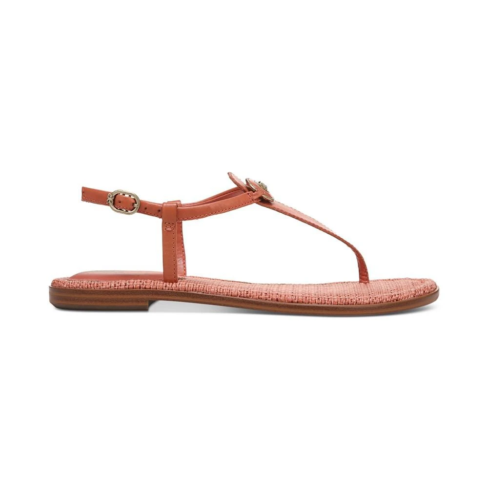商品Sam Edelman|Gigi Signet T-Strap Flat Sandals,价格¥532,第2张图片详细描述