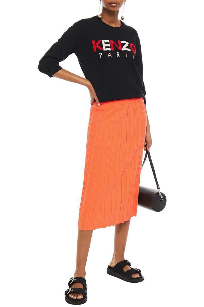 商品Kenzo|Pleated knitted midi skirt,价格¥805,第4张图片详细描述