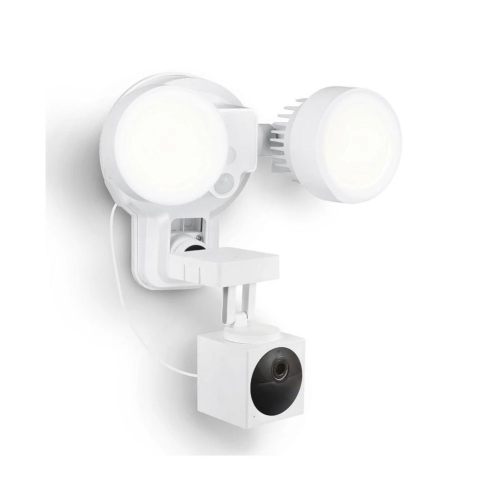 商品Wasserstein|3-in-1 Wired Floodlight, Charger and Mount for Wyze Cam Outdoor - 2000 lumens Powerful Floodlight (White) (Camera NOT Included),价格¥471,第1张图片