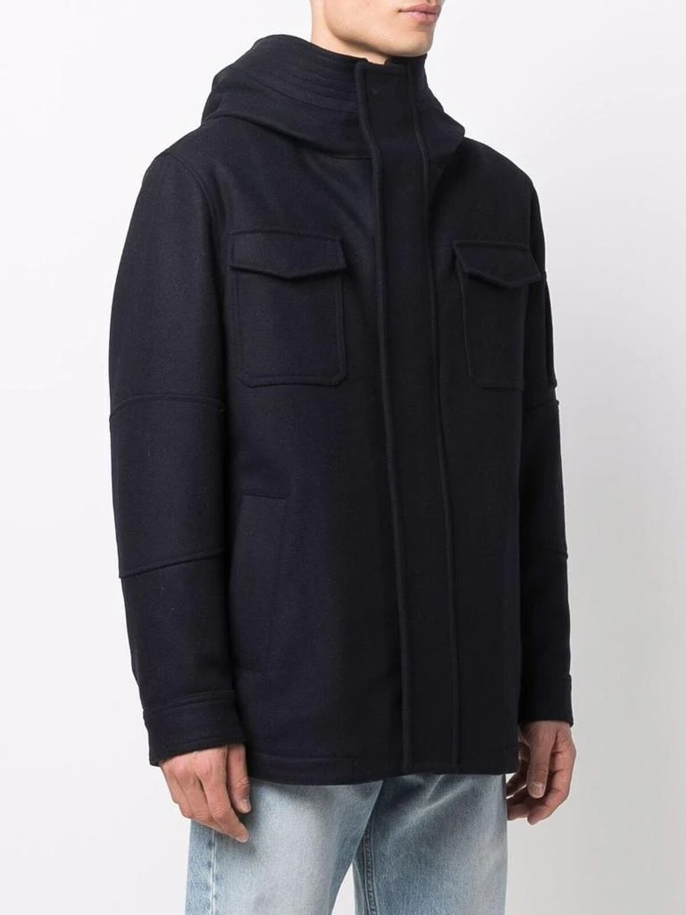 商品DONDUP|DONDUP wool zip-fastened hooded,价格¥3353,第2张图片详细描述