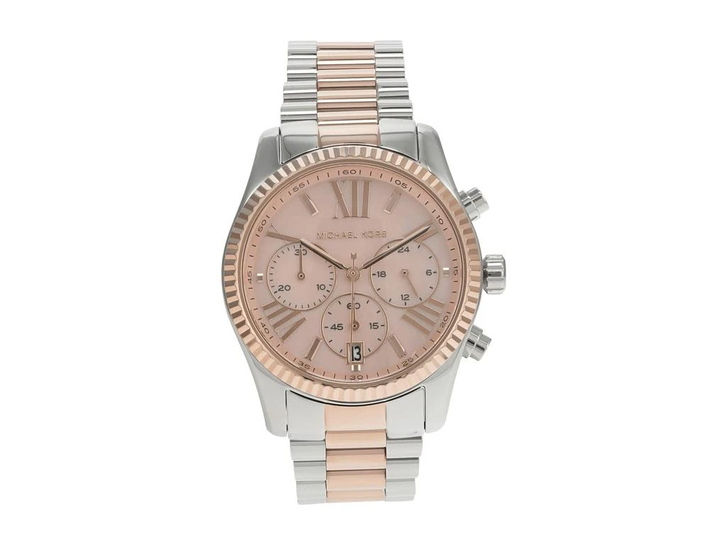 商品Michael Kors|MK7219 - Lexington Chronograph Bracelet Watch,价格¥1058,第1张图片