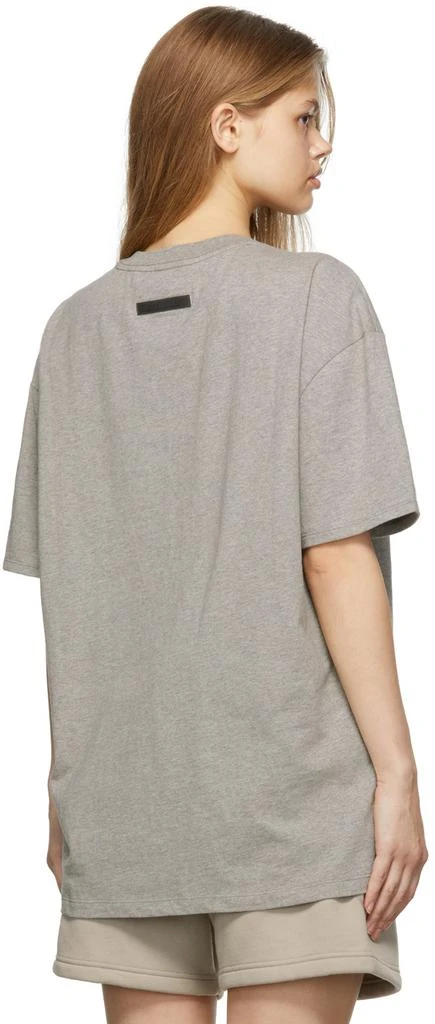 商品Essentials|Grey Short Sleeve T-Shirt,价格¥127,第3张图片详细描述