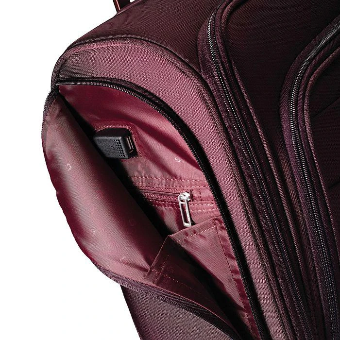 商品Samsonite|Flexis Softside Underseat Carry-On Spinner,价格¥1731,第3张图片详细描述