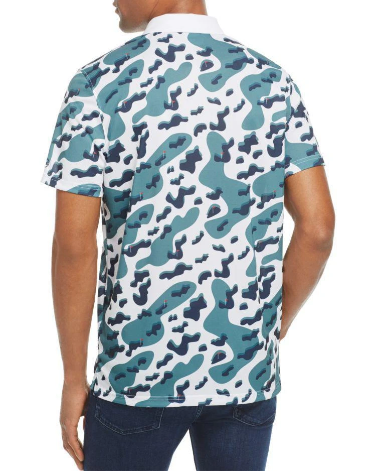 商品AG Green Label|Color Camouflage Short Sleeve Polo Shirt,价格¥1106,第2张图片详细描述