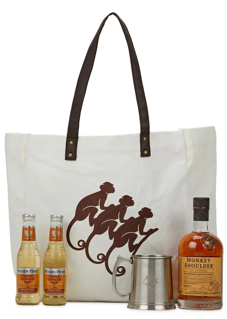 商品Monkey Shoulder|Blended Malt Scotch Whisky, Tankard & Ginger Ale Gift Bag,价格¥439,第1张图片