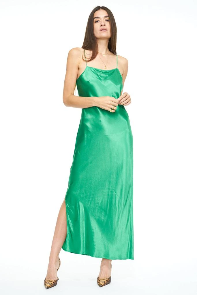 商品Pistola Denim|Mari Midi Slip Dress - Fern,价格¥1099,第1张图片