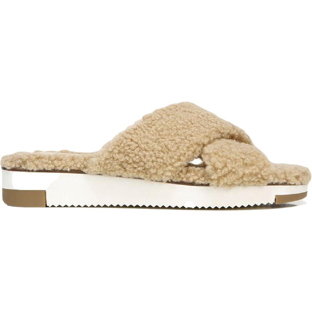 Sam Edelman Womens Alice Faux Fur Slippers Slide Sandals商品第3张图片规格展示