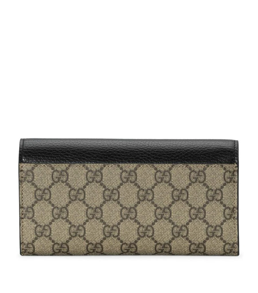 商品Gucci|Leather-Canvas GG Marmont Continental Wallet,价格¥4633,第3张图片详细描述