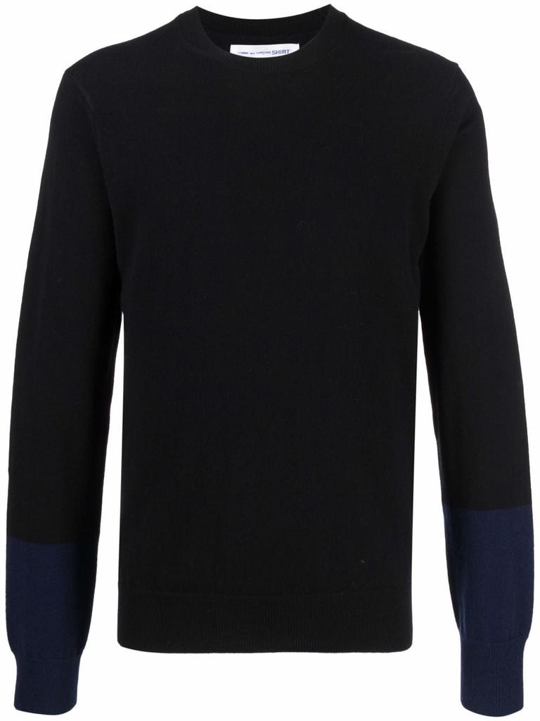 COMME DES GARÇONS Wool crewneck sweater商品第1张图片规格展示