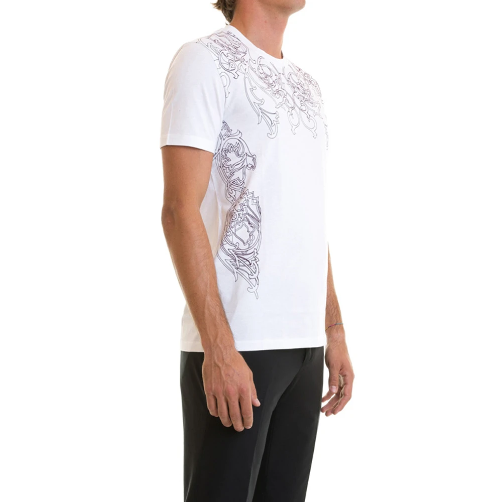 VERSACE 白色男士T恤 V800683-VJ00422-V7001 商品