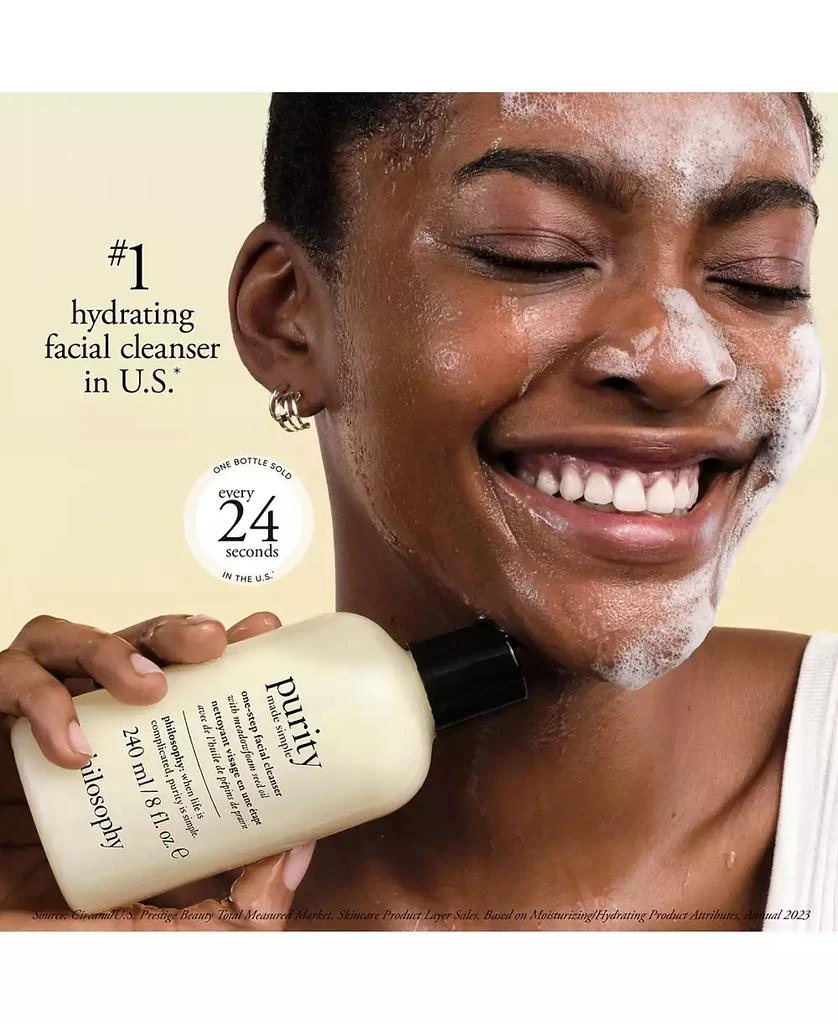 商品philosophy|Purity Made Simple One-Step Facial Cleanser, 22 oz.,价格¥352,第5张图片详细描述
