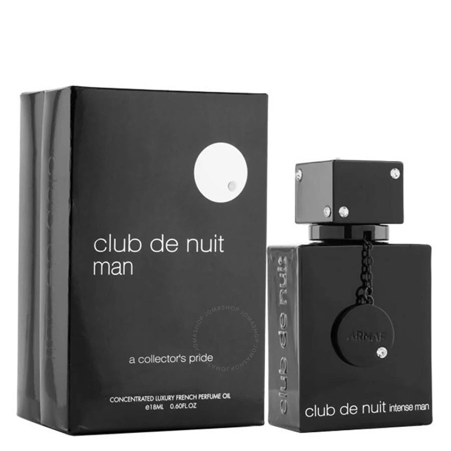 商品Armaf|Men's Club De Nuit Intense Perfume Oil 0.6 oz Fragrances 6294015164343,价格¥231,第1张图片