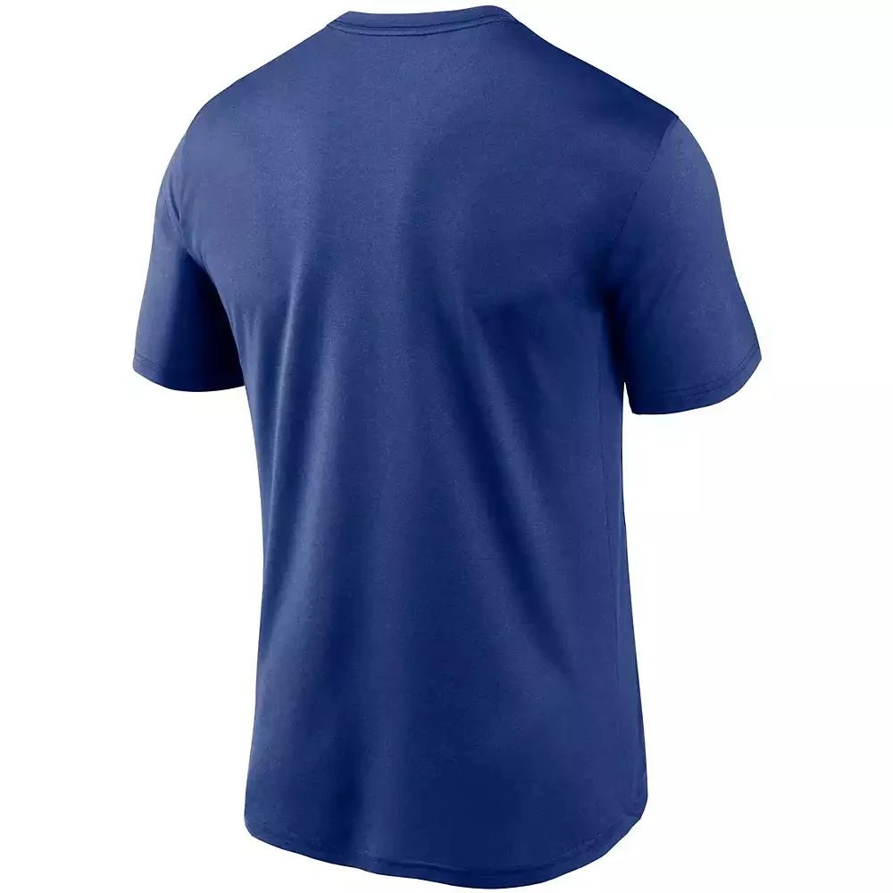 商品NIKE|Men's Royal New York Giants Logo Essential Legend Performance T-Shirt,价格¥246,第3张图片详细描述