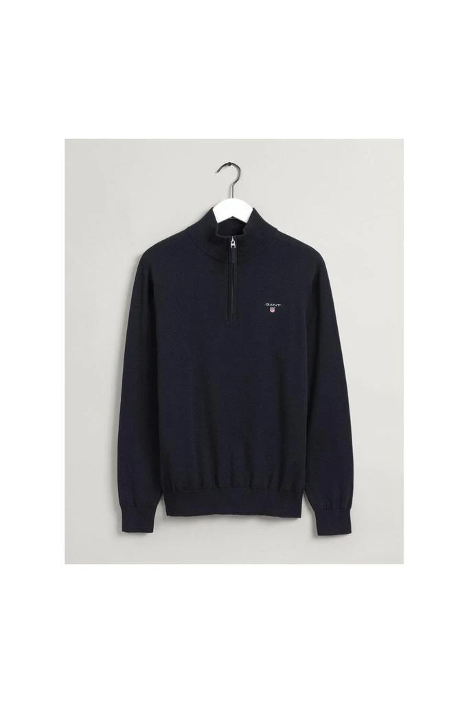 商品Gant|GANT Classic Cotton Half Zip Sweater S,价格¥831,第1张图片