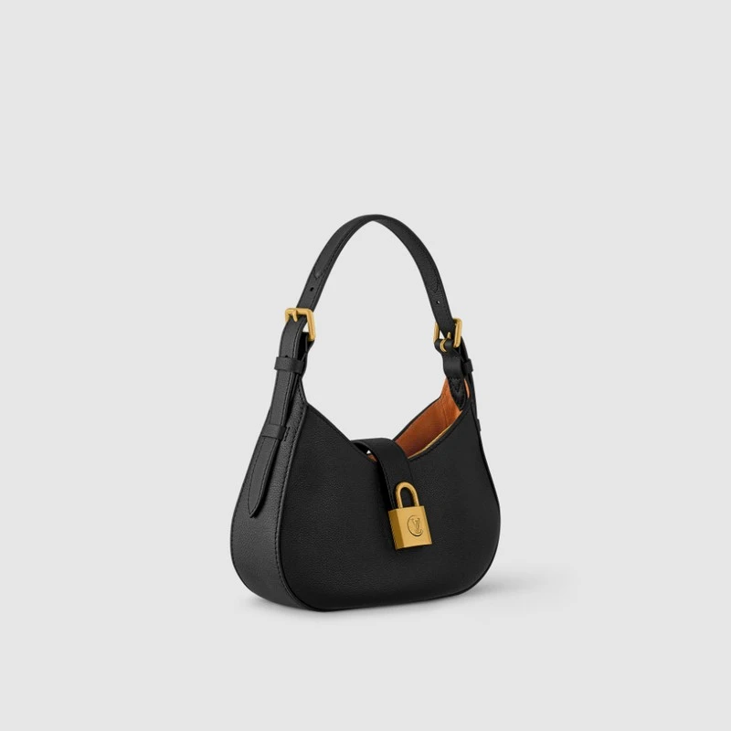 商品Louis Vuitton|【预售3-7天】LV/路易威登 女士黑色小牛皮手提包,价格¥23294,第6张图片详细描述