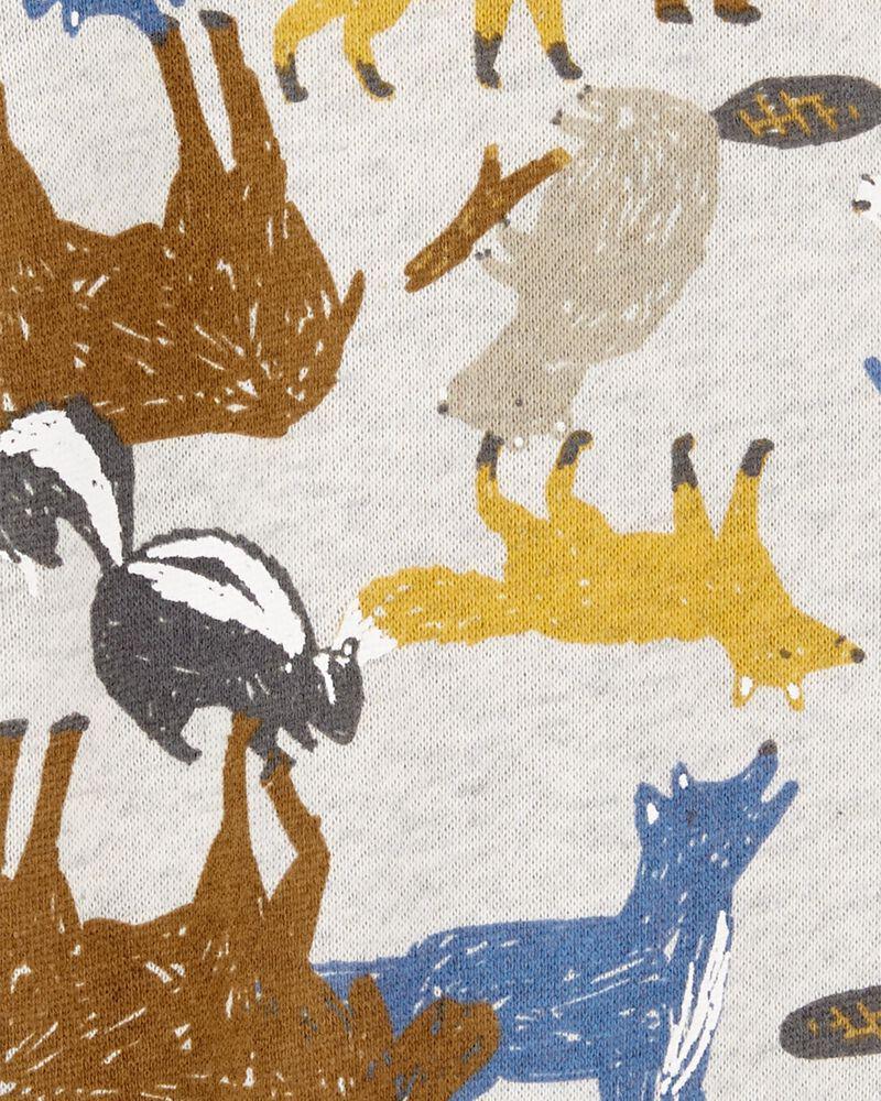 商品Carter's|Woodland Animals Cotton Jumpsuit,价格¥52,第4张图片详细描述