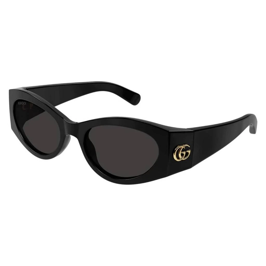 商品Gucci|Grey Cat Eye Ladies Sunglasses GG1401S 001 53,价格¥1355,第1张图片