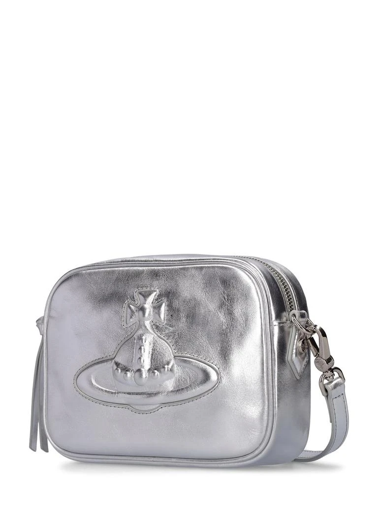 商品Vivienne Westwood|Anna Metallic Leather Camera Bag,价格¥3597,第2张图片详细描述