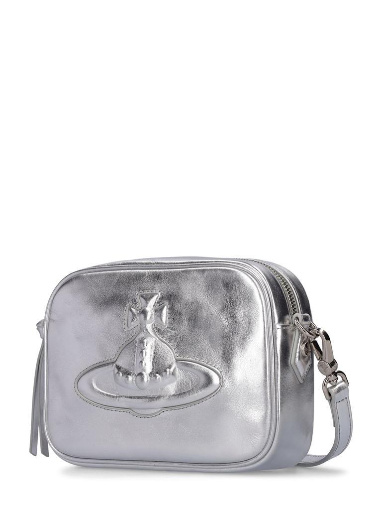 商品Vivienne Westwood|Anna Metallic Leather Camera Bag,价格¥3459,第4张图片详细描述