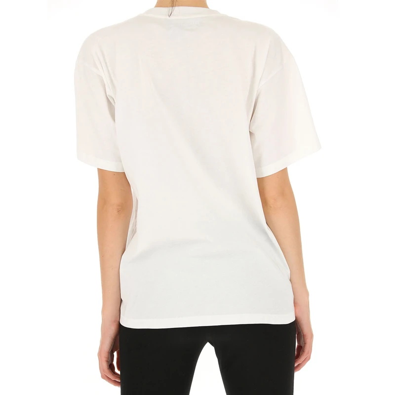 Moschino 莫斯奇诺 女士米白色罗马泰迪熊T恤 EV0703-5527-2002-912 商品